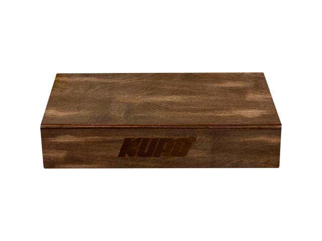 Kupo Half-Size Apple Box, Brown Stained