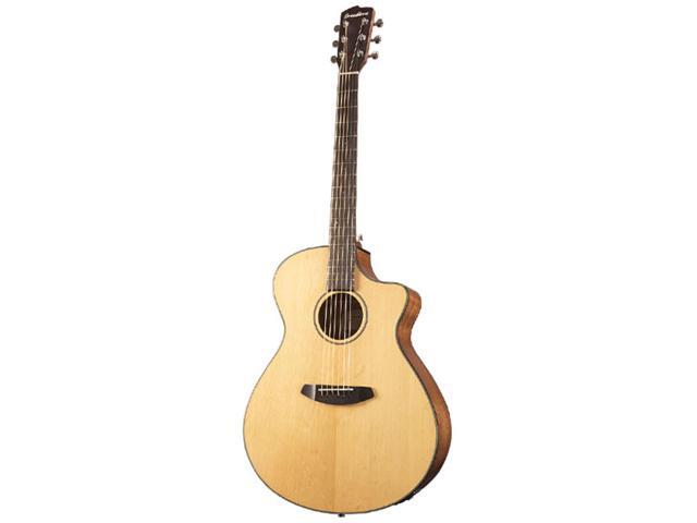 Breedlove Discovery Concerto Sunburst CE Sitka Acoustic Electric Guitar,Mahogany