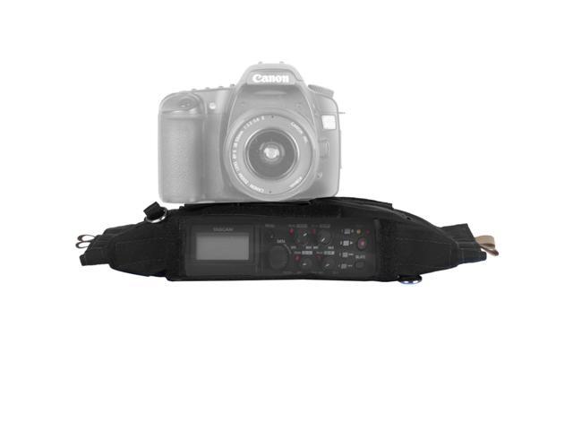 Porta Brace Custom-Fit Protective Case for Tascam DR-70D Audio Recorder