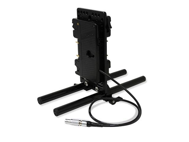 Core SWX 15mm Rail Mount Cheese Plate with Sharkfin 3-Stud Battery Plate and 18' 6-Pin RED LEMO Cable for RED DSMC2