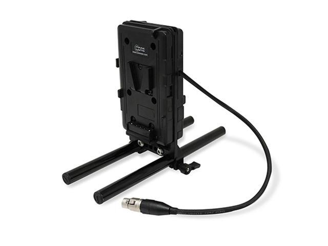 Core SWX Dual V-Mount Battery Plate with 15mm LWS Rod Clamp and 4-Pin XLR Cable