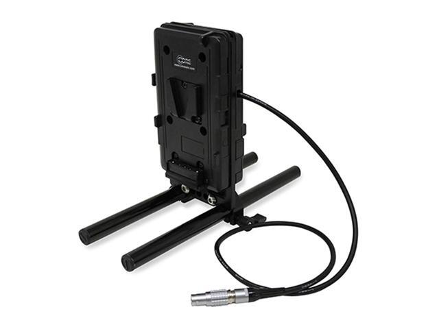 Core SWX 15mm Rail Mount Cheese Plate with Sharkfin V-Mount Battery Plate and 18' 6-Pin RED LEMO Cable for RED DSMC2