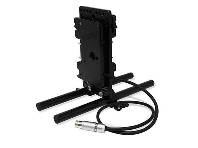 Core SWX 15mm Rail Mount Cheese Plate with Sharkfin 3-Stud Battery Plate and 18' 8-Pin LEMO Cable for Arri Mini Alexa/Mini Lf