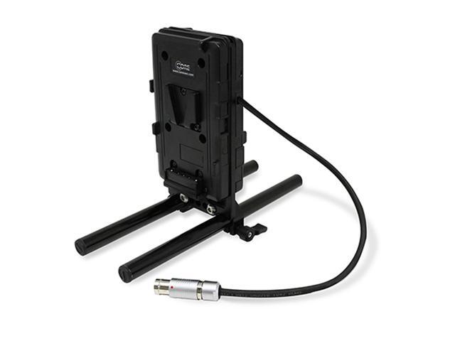 Core SWX 15mm Rail Mount Cheese Plate with Sharkfin V-Mount Battery Plate and 18' 8-Pin LEMO Cable for Arri Mini Alexa/Mini Lf