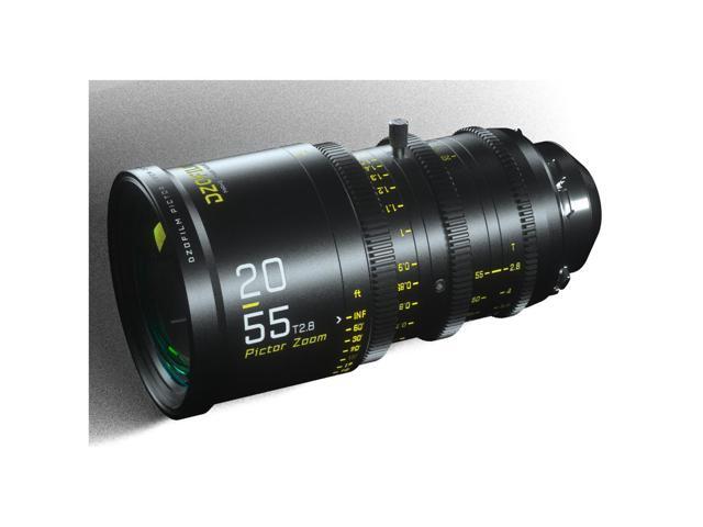 DZOFILM Pictor 20-55mm T2.8 Super35 Parfocal Cine Lens for PL Mount and Canon EF, Black