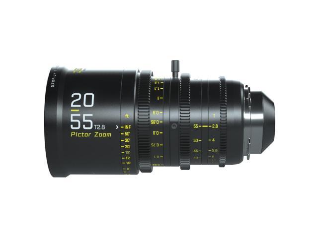 DZOFILM Pictor 20-55mm T2.8 Super35 Parfocal Cine Lens for PL Mount and Canon EF, Black