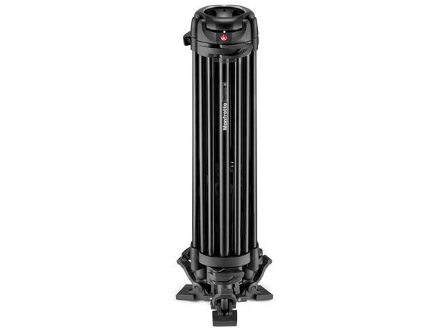Manfrotto 3-Section Aluminum Twin Leg Video Tripod with Ground Spreader