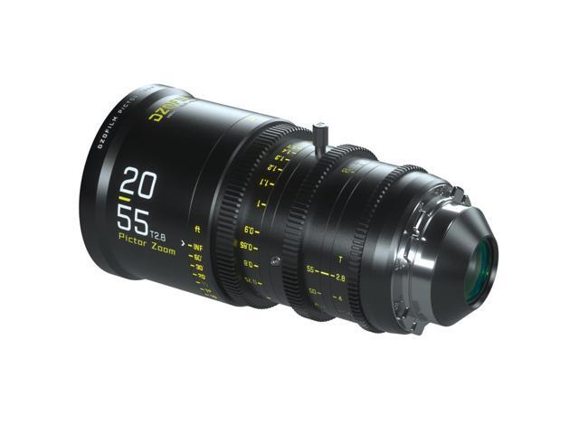 DZOFILM Pictor 20-55mm T2.8 Super35 Parfocal Cine Lens for PL Mount and Canon EF, Black