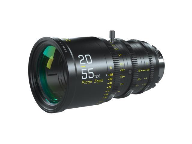 DZOFILM Pictor 20-55mm T2.8 Super35 Parfocal Cine Lens for PL Mount and Canon EF, Black