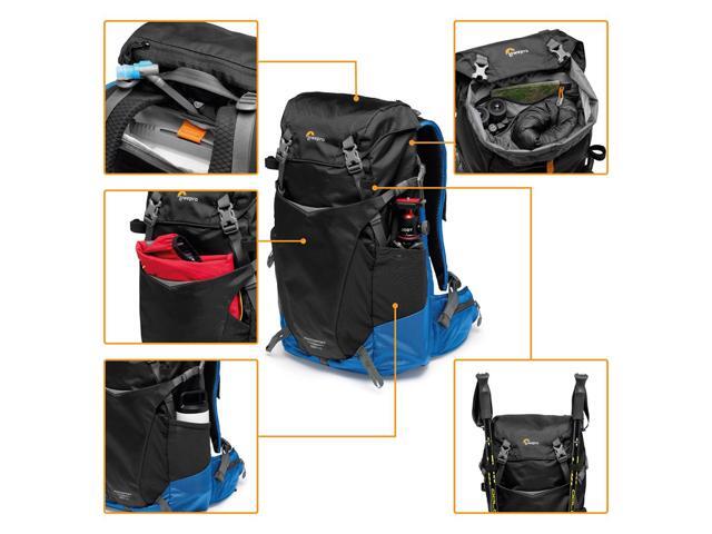 Lowepro PhotoSport BP 24L AW III Backpack, Black/Blue #LP37344
