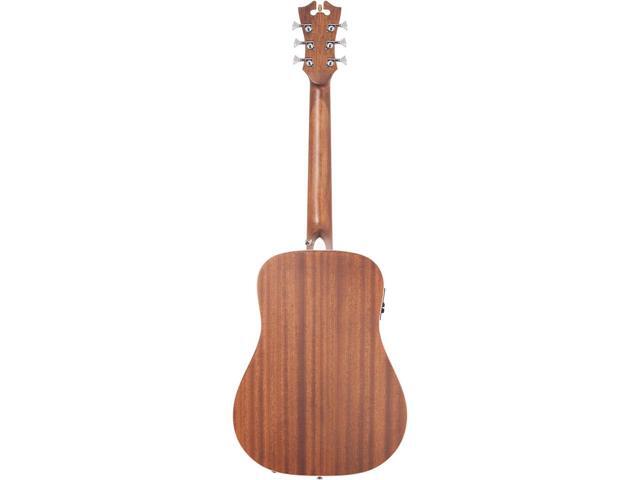 D'Angelico Guitars D''Angelico Premier Niagra Acoustic-Electric Guitar - Natural Spruce