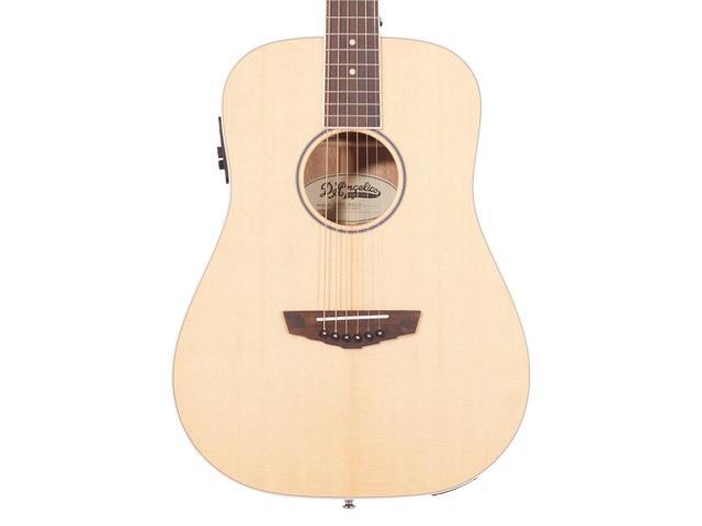 D'Angelico Guitars D''Angelico Premier Niagra Acoustic-Electric Guitar - Natural Spruce