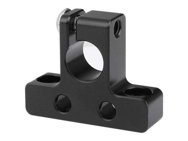 CAMVATE 15mm Single Rod Clamp with 1/4'-20 Unthreaded Mounting Points