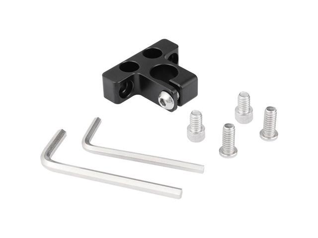 CAMVATE 15mm Single Rod Clamp with 1/4'-20 Unthreaded Mounting Points