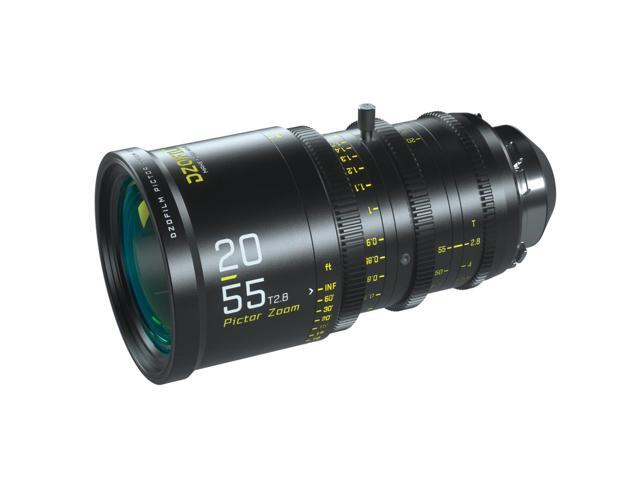 DZOFILM Pictor 20-55mm and 50-125mm T2.8 Super35 Parfocal Cine Lens Bundle for PL Mount and Canon EF, Black