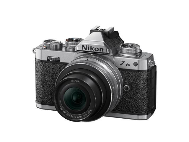 Nikon - Z fc 4K Video Mirrorless Camera w/ NIKKOR Z DX 16-50mm f/3.5-6.3 VR - Black/Silver - image 3