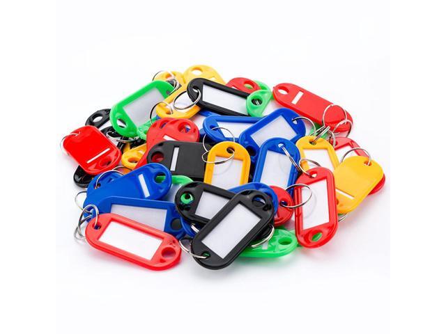 Barska Assorted Plastic Key Tags with Metal Key Ring, 50 Pack #AF12496