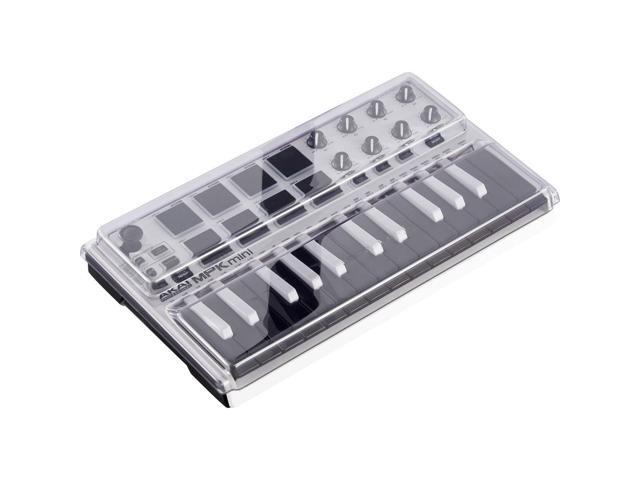 Decksaver Cover for Akai MPK Mini MK2 Controller, Smoked/Clear
