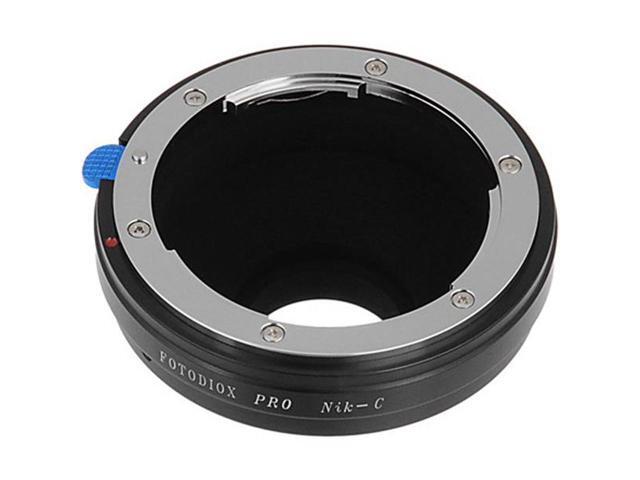 Fotodiox Mount Adapter for Nikon F-mount Lens to C-Mount Cine and CCTV Camera, 1' Screw Mount