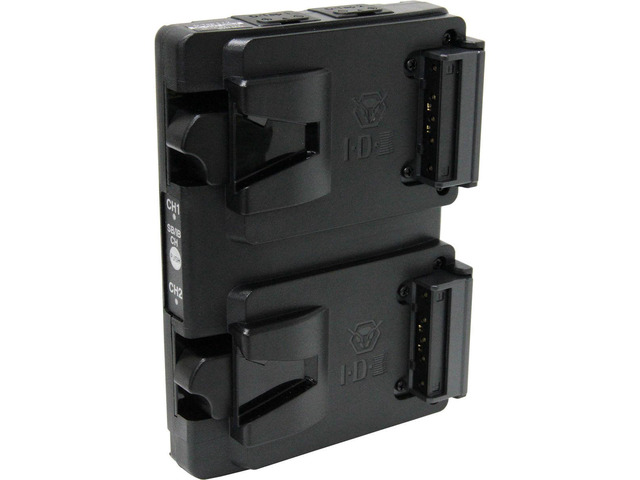 IDX A-Vmicro2 Micro 2-Ch Hot Swap V-Mount Adapter Plate with 2x D-Tap and USB-C
