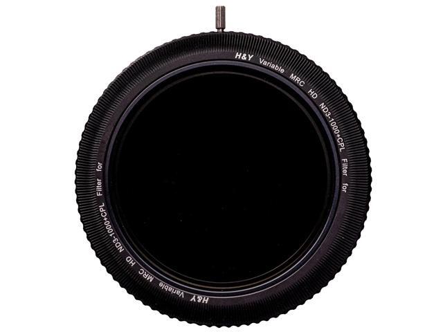 H & Y RevoRing Variable ND3-ND1000 and CPL Filter with 37-49mm Variable Adapter