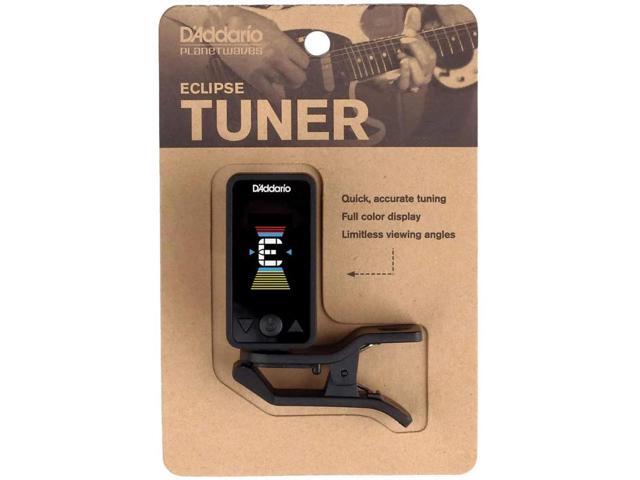 D'Addario Eclipse Chromatic Headstock Clip-On Tuner, Black