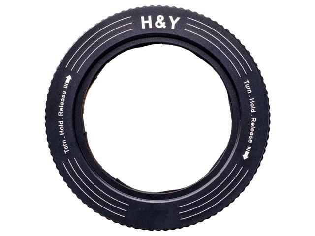 H & Y RevoRing 37-49mm Variable Adapter for 52mm Filters #RS49