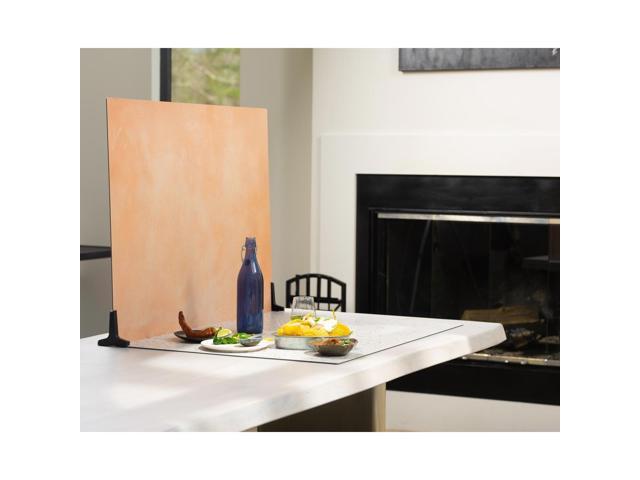 V-FLAT WORLD Duo Board - 30x40' Double Sided Surface Board, Coral Wash/90's Blues