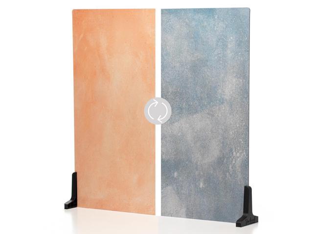 V-FLAT WORLD Duo Board - 24x24' Double Sided Surface Board, Coral Wash/90's Blues