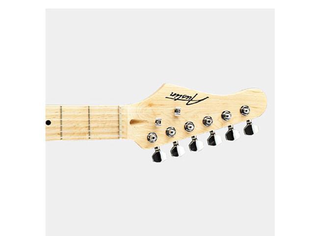 Austin AST100 Series Double Cutaway Left-Handed Electric Guitar, Sunburst