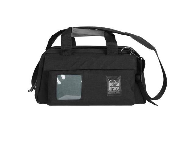 portabrace cs-dv2r mini-dv camera case (black/red) (black)