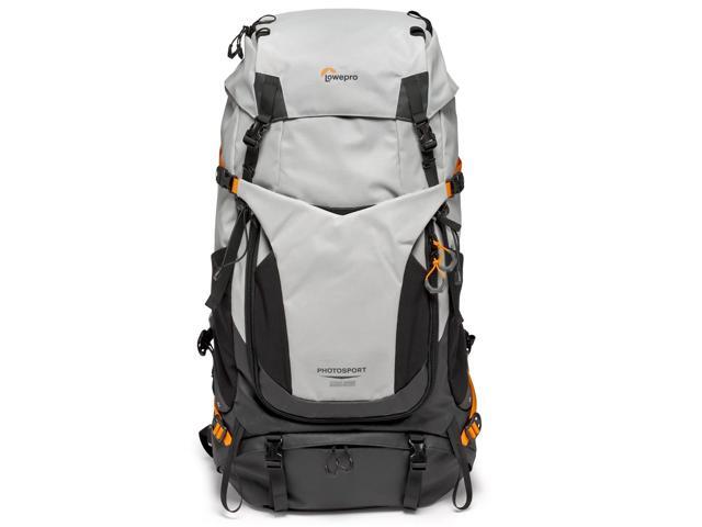 Lowepro PhotoSport PRO BP 55L, Backpack for Reflex and Mirrorless Cameras, Front and Rear Access, Removable Camera Insert, Accessory Straps, Size:...