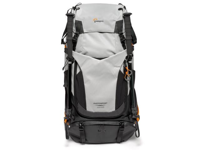 Lowepro PhotoSport PRO BP 55L, Backpack for Reflex and Mirrorless Cameras, Front and Rear Access, Removable Camera Insert, Accessory Straps, Size:...