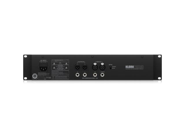 Klark Teknik 3RD DIMENSION BBD-320 Analog Multi-Dimensional Signal Processor