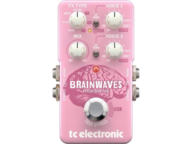 TC Electronic Brainwaves Pitch Shifter Pedal for Electric Guitars