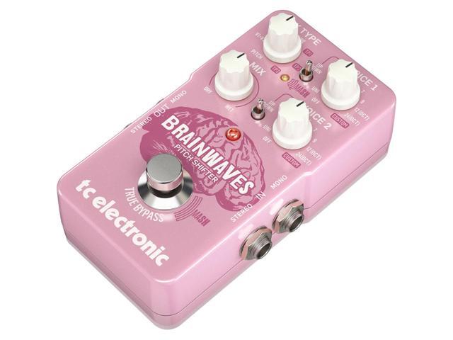 TC Electronic Brainwaves Pitch Shifter Pedal for Electric Guitars