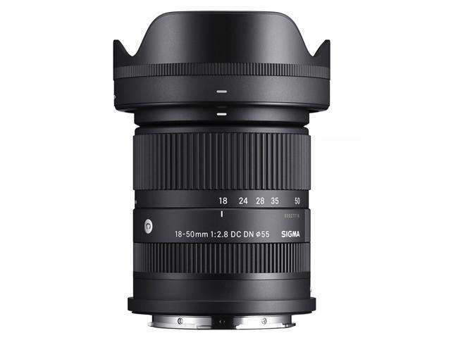 Sigma 18-50mm f/2.8 DC DN Contemporary Lens for Sony E w/VEO 3 GO Tripod,Acc Kit