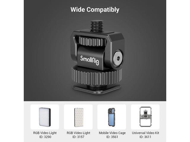SmallRig Mini Cold Shoe to 1/4'-20 Screw Adapter