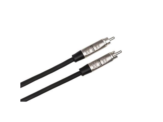 Hosa 15' Pro Unbalanced Interconnect, REAN RCA Male to Rean RCA Male #HRR-015