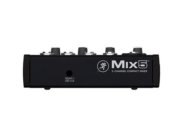 Mackie - Mix5 Compact Mixer - Black - image 9