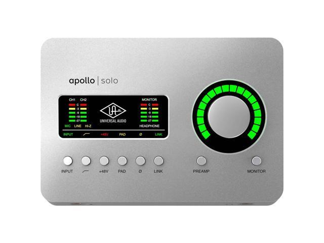 Universal Audio Apollo Solo Heritage Edition Desktop 2x4 Thunderbolt 3 Audio Interface with Realtime UAD Processing for Mac and Windows - image 2