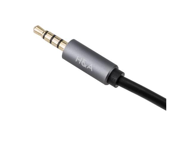 H & A Stereo Mini Male to Stereo Mini Female Headset Extension Cable 25' #SM-MF-25