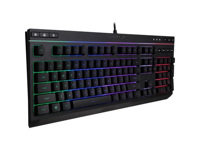 HyperX - Alloy Core Full-size Wired Gaming Membrane Keyboard with RGB Lighting - Black - image 3