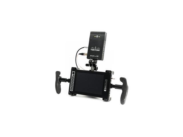 SmallHD Lightweight Black Rubber Handles with Neoprene Neck Strap for Monitor