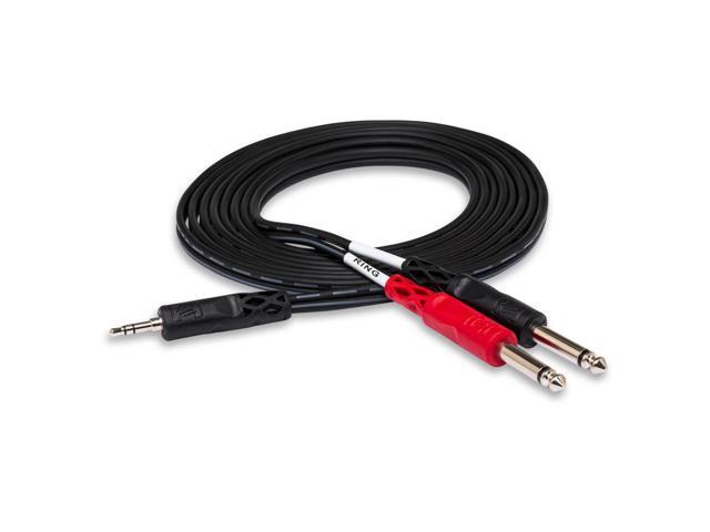 Hosa Technology Hosa 2x 10ft Stereo 3.5mm Male - Two Phone Plugs, Y-Cable