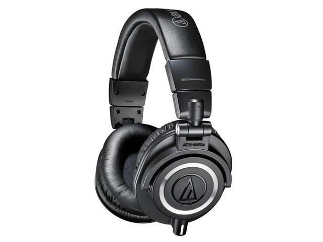 Audio-Technica ATH-M50x Professional Monitor Headphones, Black, 3 Pack #ATHM50X3