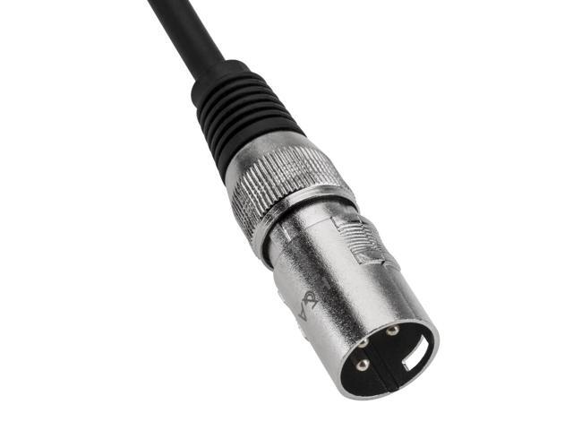 H & A Value Series XLR M to F Professional Microphone Cable - 10'
