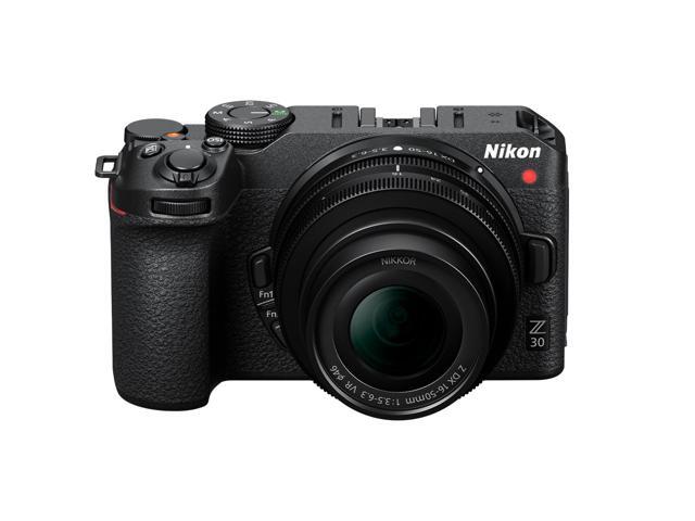 Nikon - Z 30 4K Mirrorless Camera with NIKKOR Z DX 16-50mm f/3.5-6.3 VR Lens - Black - image 8