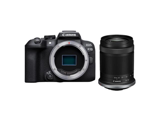 Canon - EOS R10 Mirrorless Camera with RF-S18-150mm f/3.5-6.3 IS STM Lens - Black - image 8