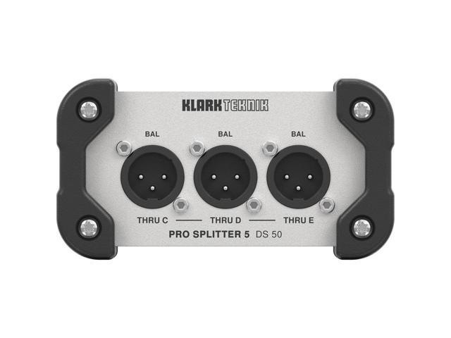 Klark Teknik DS 50 Pro Splitter 5 Passive 1-In / 5-Out Signal Splitter - image 4
